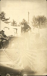 Ex-President Taft on Armistice Day Postcard