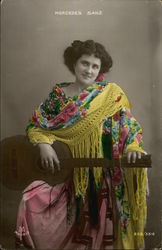 Mercedes Sanz Postcard