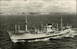 M.S. Chastine Maersk Postcard