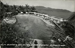 Alberca del Hotel Prado America Postcard
