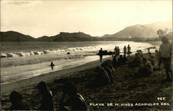Playa de Hornos Postcard