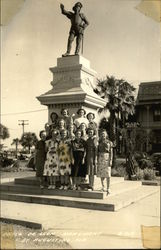 Ponce de Leon Monument St. Augustine, FL Postcard Postcard
