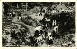 A mountain wedding Postcard