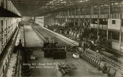 Rolling Mill - Rouge Steel Plant Ford Motor Compan Detroit, MI Postcard Postcard