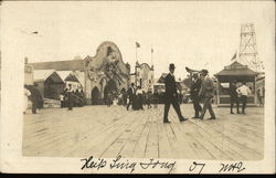 Third Degree - Wonderland Park Postcard