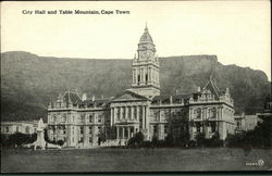 City Hall and Table Mountain Postcard