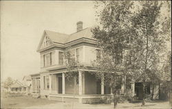 Alf True's Home Byesville, OH Postcard Postcard