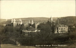 Bird's Eye View of State Hospital Postcard