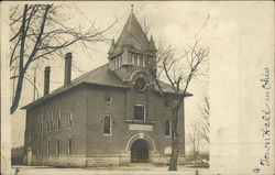 Town Hall Ohio Postcard Postcard