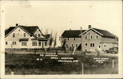 Dr. Ortman Hotel-Hospital Canistota, SD Postcard Postcard