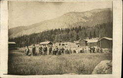 Frontier Scene Postcard