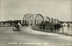 View of Bridge Postcard