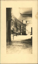 Aunt Emily Huntess Home - Reception Hall Postcard
