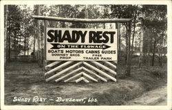 Shady Rest Postcard