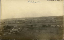 View of the village in the early 20th century Postcard