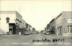 Main Street Prairie du Chien, WI Postcard 