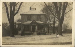 Residential house in 1911 Postcard