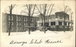 Berwyn club house Illinois Postcard Postcard