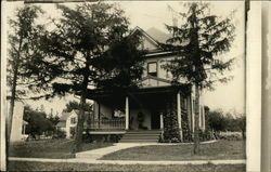 Photo of Residence Warren, IL Postcard Postcard
