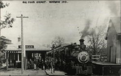 Big Four Depot Postcard