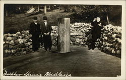 Sulphur Spring, Mudlavia Kramer, IN Postcard Postcard