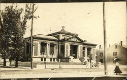 Public Library Postcard