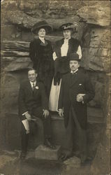 Mr. & Mrs. Rohrer, Mother & Father, 1911 Postcard