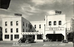 Hotel Elliott Belleville, KS Postcard Postcard