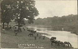 Smith Lake Fort Leavenworth, KS Postcard Postcard