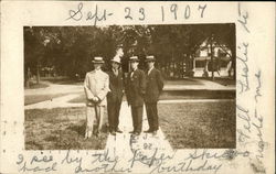 Group of Men Topeka, KS Postcard Postcard