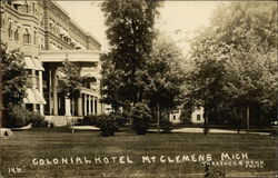Colonial Hotel Postcard