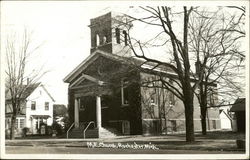 M. E. Church Rochester, MI Postcard Postcard