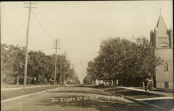 Clark Street Albert Lea, MN Postcard Postcard