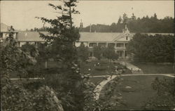 Hotel on Lake Postcard