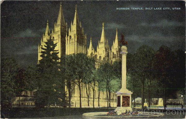 Mormon Temple Salt Lake City Utah Mormon Temple Salt Lake City Utah