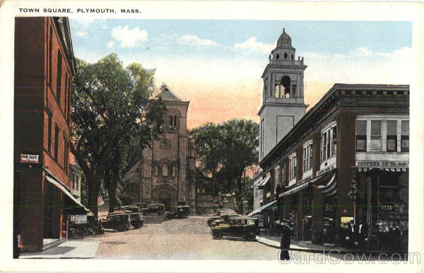 Town Square Plymouth Massachusetts
