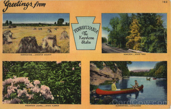 Greetings From Pennsylvania Scenic