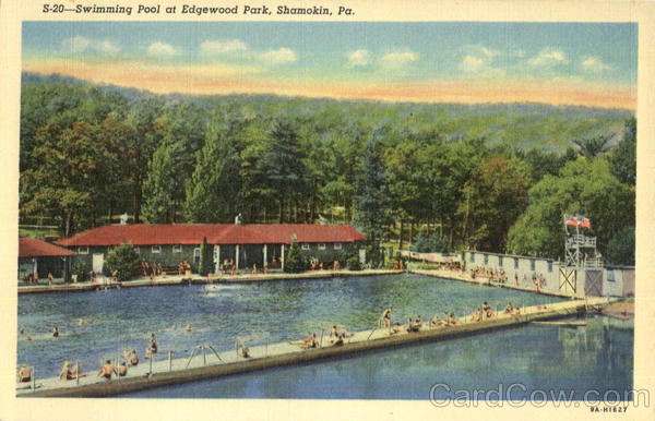 Swimming Pool , Edgewood Park Shamokin, PA