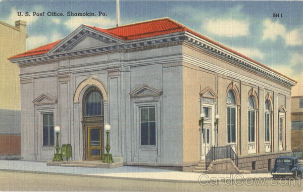 U. S. Post Office Shamokin Pennsylvania