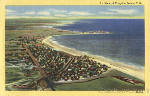 Air View Of Hampton Beach New Hampshire