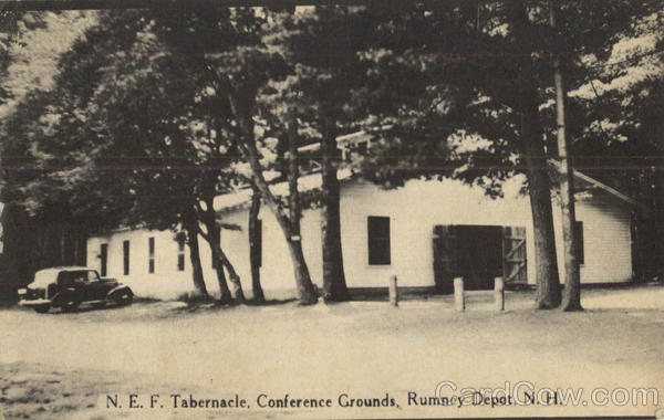 N. E. F. Tabernacle, Conference Grounds Rumney Depot New Hampshire