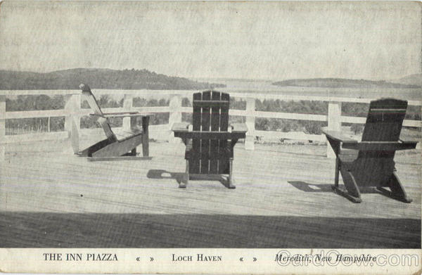 The Inn Piazza, Loch Haven Meredith New Hampshire