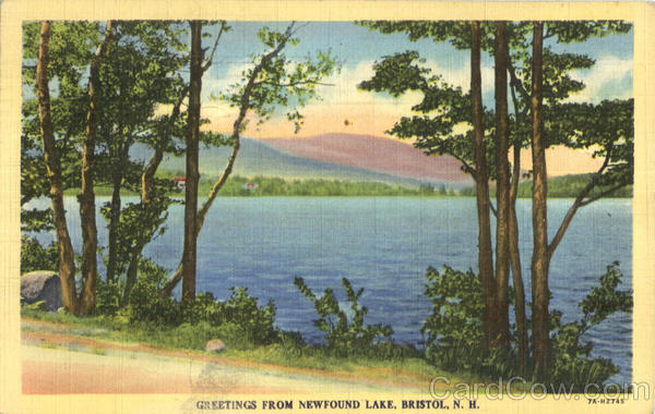 Greetings From Newfound Lake Bristol New Hampshire
