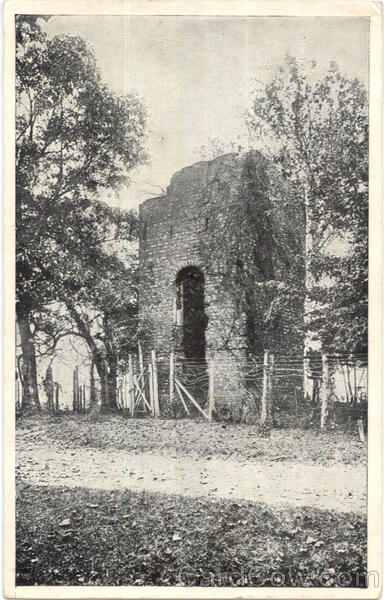 Old Church Tower At Jamestown Island Virginia