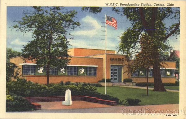 W.H.B.C. Broadcasting Station Canton Ohio