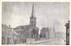 The Second Edifice Of Trinity Church Postcard