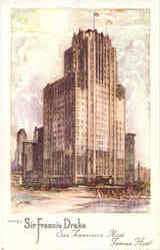 Hotel Sir Francis Drake Postcard