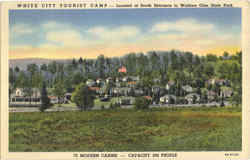 White City Tourist Camp Watkins Glen, NY Postcard Postcard