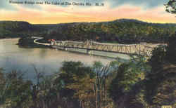 Niangua Bridge Over The Lake Of The Ozarks Missouri Postcard Postcard