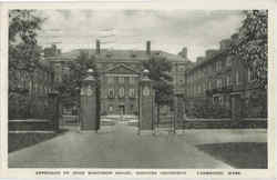 Approach To John Winthrop House, Harvard University Cambridge, MA Postcard Postcard